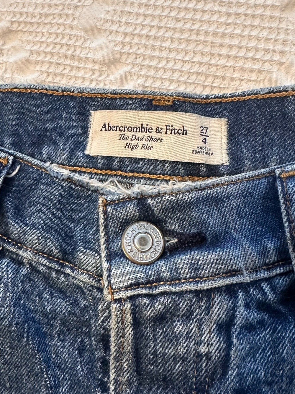 Curve love high rise dad shorts Abercrombie 27 - Picture 5 of 10